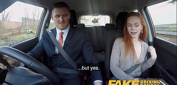  Fake Driving School Ella Hughes Fails her Test on Purpose